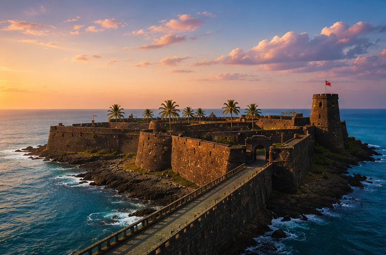 Historical forts and beaches of Sindhudurg, Maharashtra